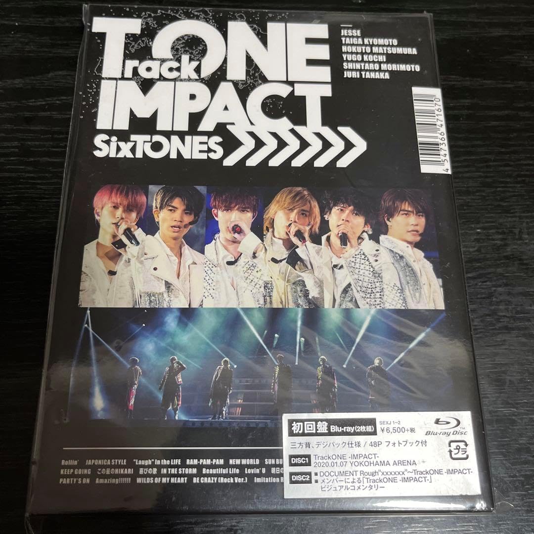 SixTONES/TrackONE-IMPACT-〈初回盤・2枚組〉DVD sixtones trackone-impact-〈初回盤 2枚組〉 SixTONES/TrackONE